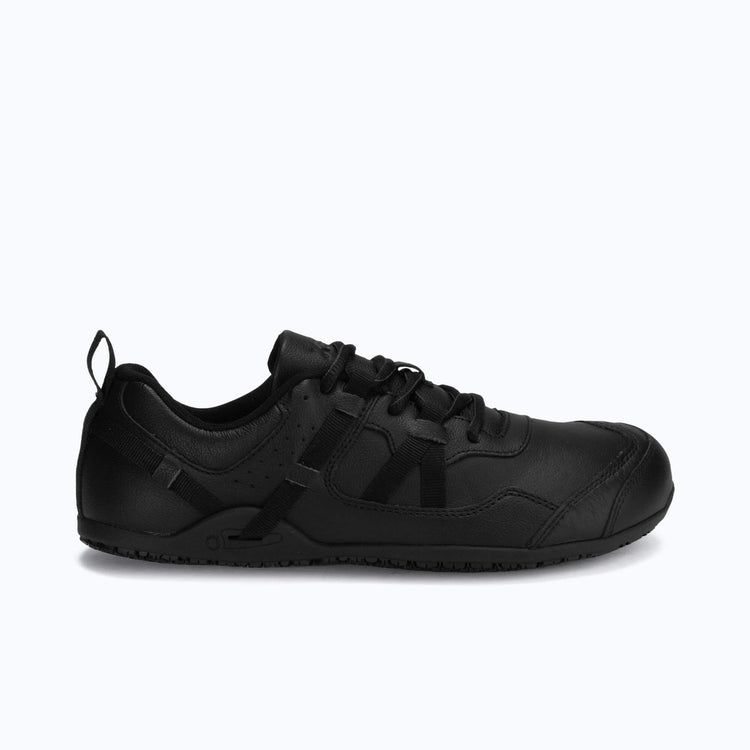 Xero Shoes Prio All-Day SR Women Shoe in Black with Toe Facing Right