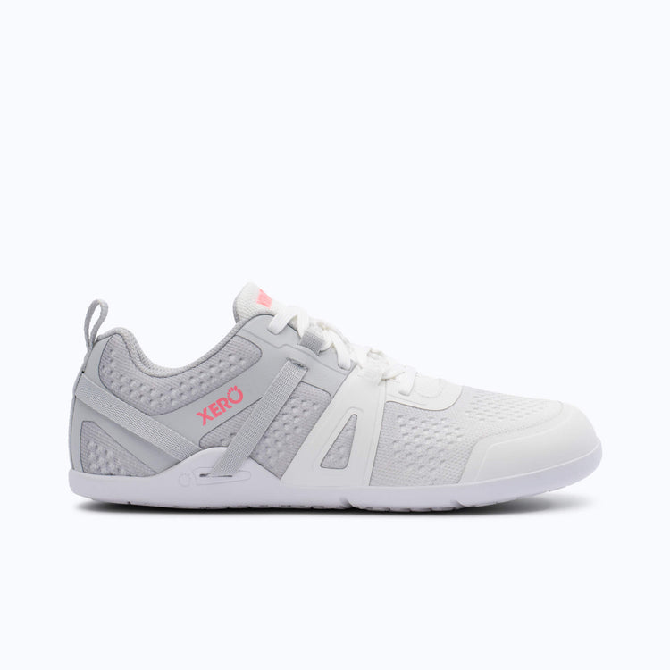 Xero Shoes Prio Neo - Women in Light Gray with Toe Facing Right