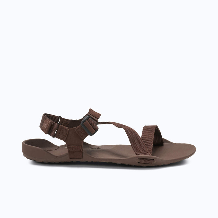 Xero Shoes X-Trek Men Sandal in Brown with Toe Facing Right