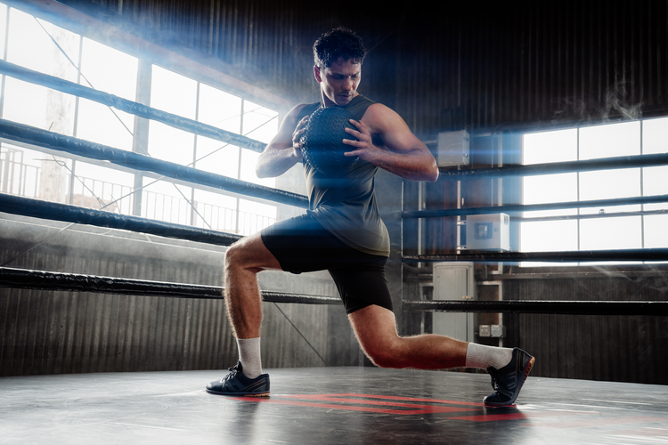 Man doing exercises wearing Xero shoes