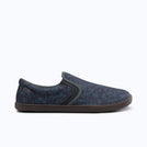 Xero Shoes Dillon Canvas Slip-On Men Sneaker in Blue Floral with Toe Facing Right