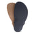 Xero Shoes FeelTrue Outsoles in Brown and Black with Toe Facing Up