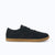 Xero Shoes Dillon Canvas Men Sneaker at Black and Gum with Toe Facing Right