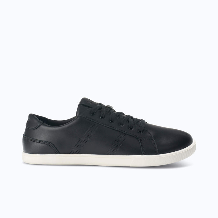 Xero Shoes Dillon Leather Men Shoe in Black with Toe Facing Right