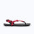 Xero Shoes Genesis black sole with the sandal toe facing right