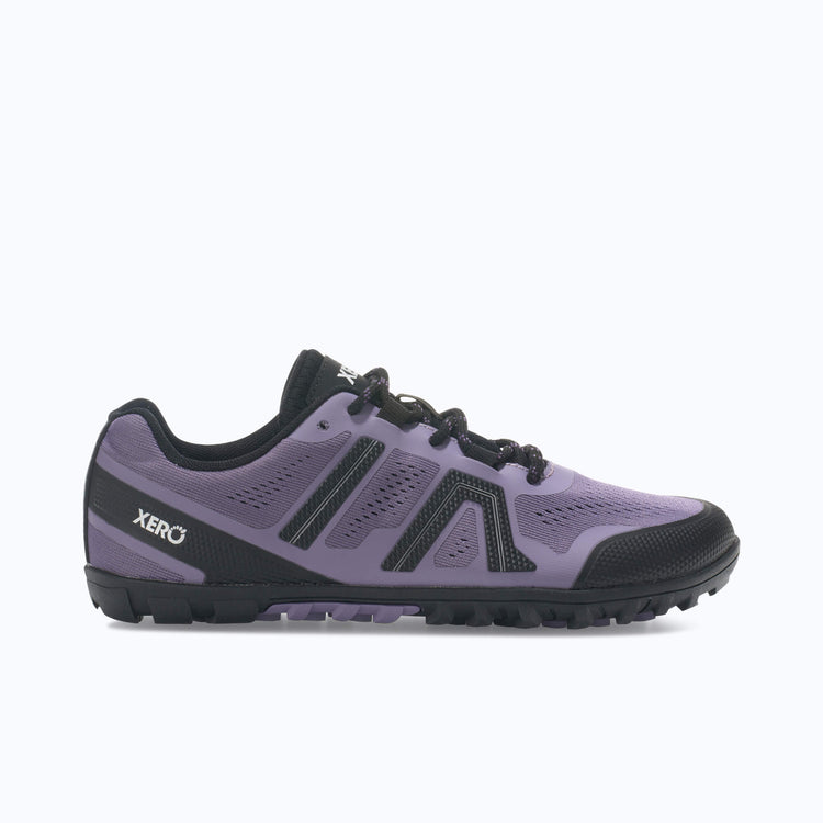 Xero Shoes Mesa Trail II - Women Shoe in Purple with Toe Facing Right