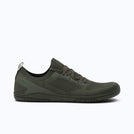 Xero Shoes Nexus Knit Men Sneaker in Army Green with Toe Facing Right
