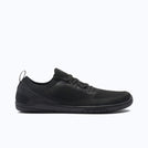 Xero Shoes Nexus Knit Men Sneaker in Black with Toe Facing Right