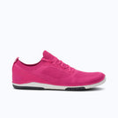 Xero Shoes Nexus Knit Women Sneaker in Pink with Toe Facing Right