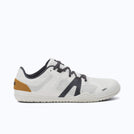 Xero Shoes 360 Rally Men Shoe in White with Gray Shoelace and with Toe Facing Right