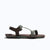 Xero Shoes Z-Trail EV - Men Sandal in Dark Green and Brown with Toe Facing Right