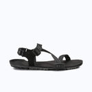 Xero Shoes Z-Trail EV - Men Sandal in Black with Toe Facing Right