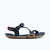 Xero Shoes Z-Trail EV - Men Sandal in Navy with Toe Facing Right