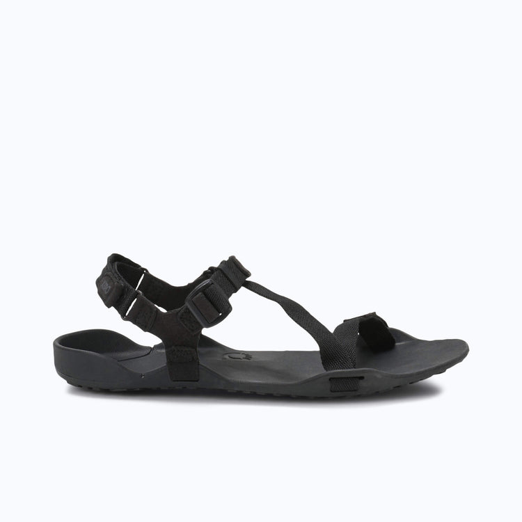 Xero Shoes X-Trek Women Sandal in Black with Toe Facing Right