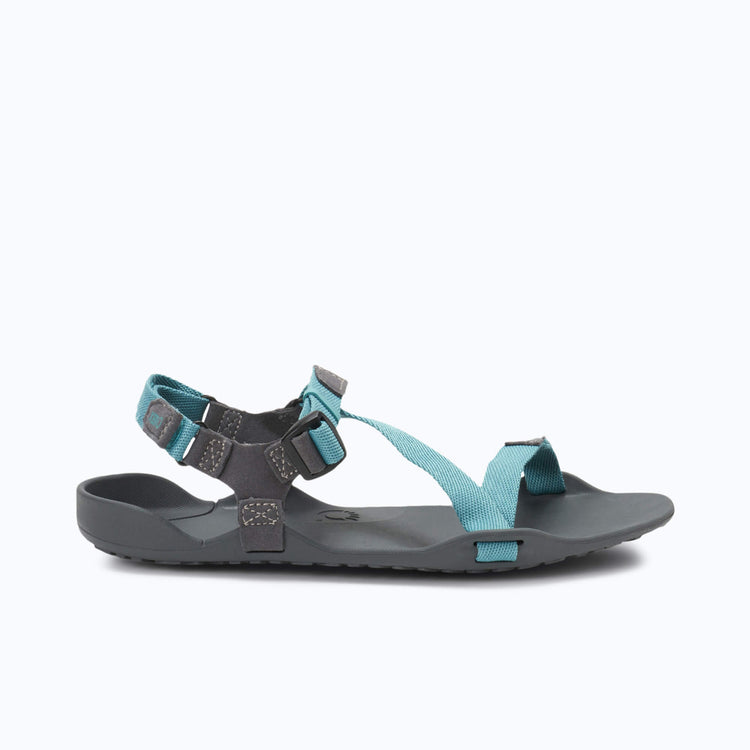 Xero Shoes X-Trek Women Sandal in Teal with Toe Facing Right